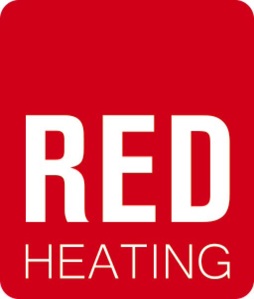 Logo de Red Heating, marque vendue par l'entreprise quali flammes, entreprise de poêles et cheminées à Vallet