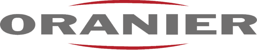 Logo de Oranier, marque vendue par l'entreprise quali flammes, entreprise de poêles et cheminées à Vallet