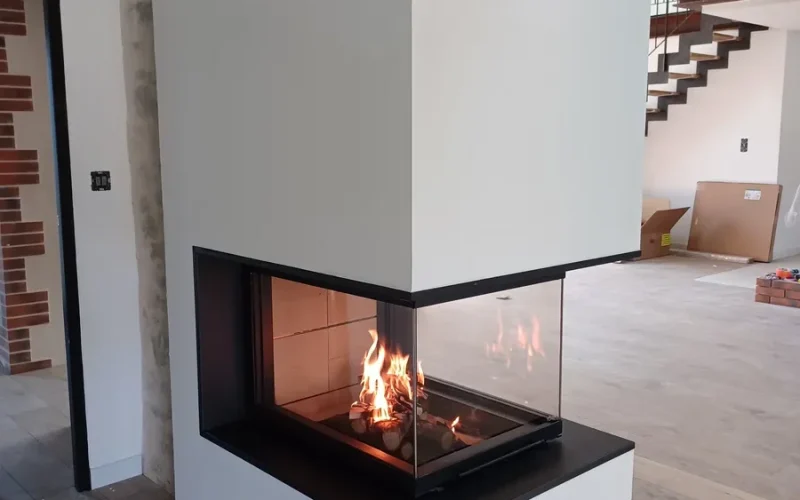 Réalisation de foyers par l'entreprise quali-flammes, entreprise de cheminée et poêles à Vallet